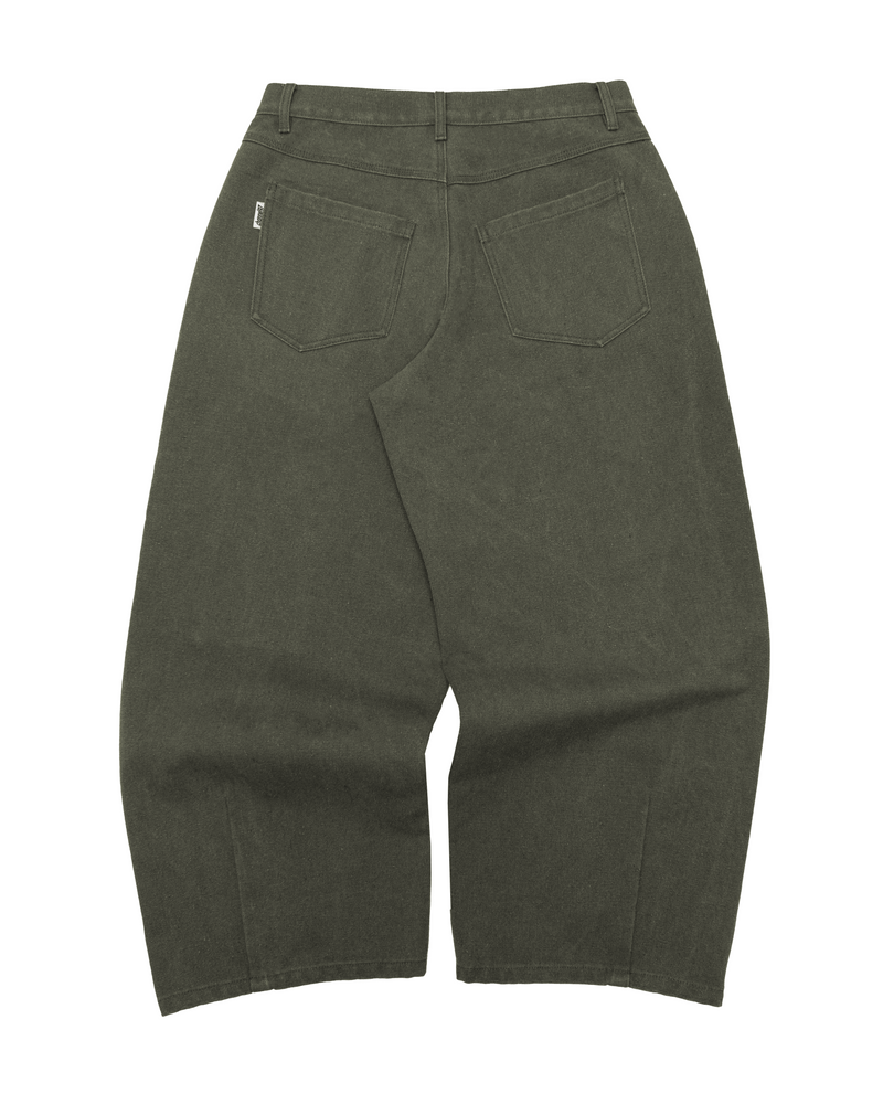 CANVAS PANT FOREST GREEN