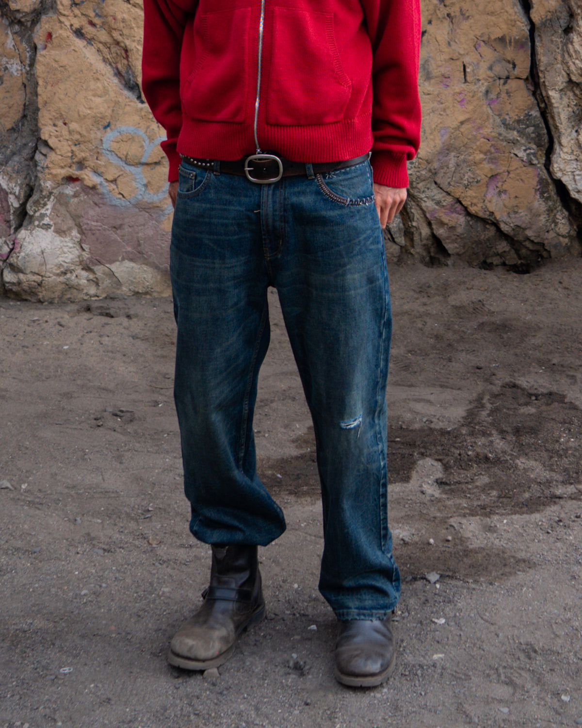 ROUGH RIDERS (SELVEDGE) DARK WASH