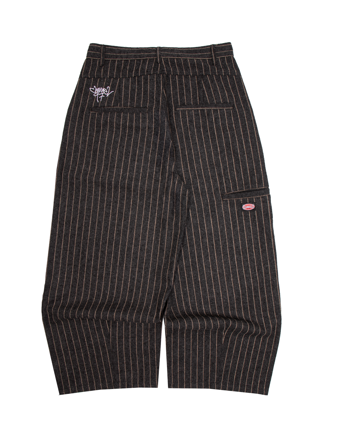 PLEATED TROUSER (PINSTRIPE)
