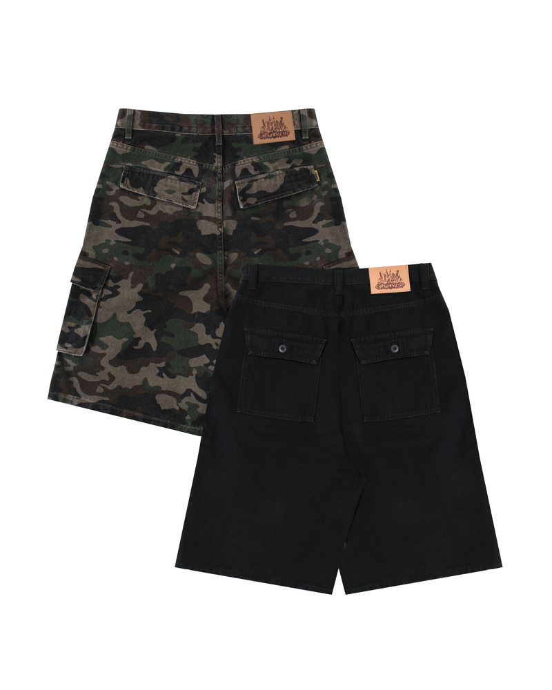 SHORTS 2-PACK (CAMO + MULE POCKET)