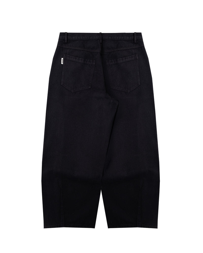 CANVAS PANT JET BLACK