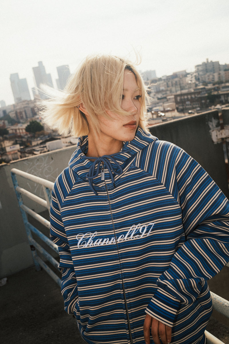 STRIPED HOODIE