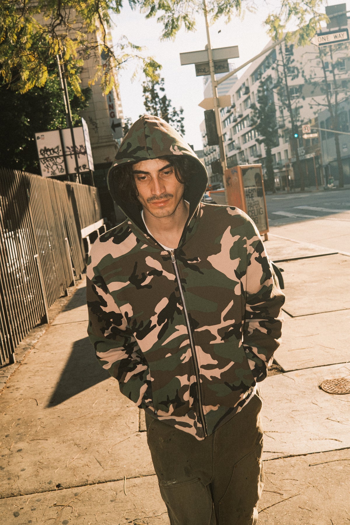 REVERSIBLE HOODIE CAMO