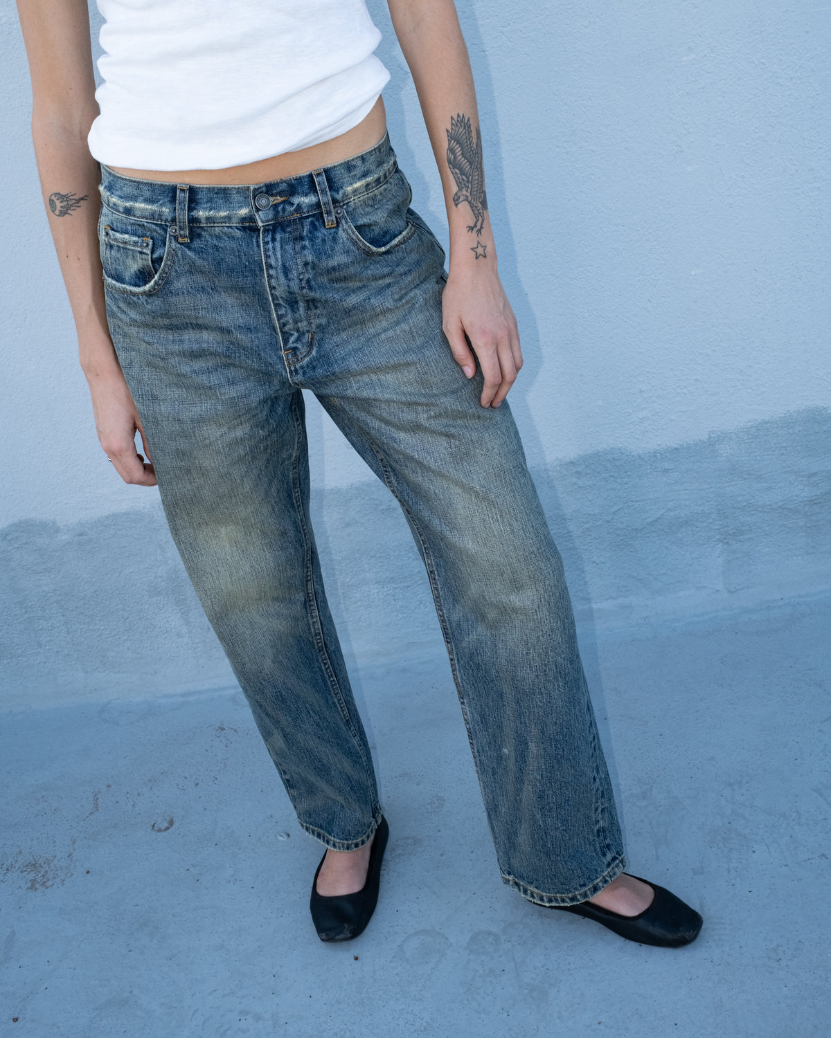 MACHINE DENIM (JAPANESE SELVEDGE) LOOSE CUT