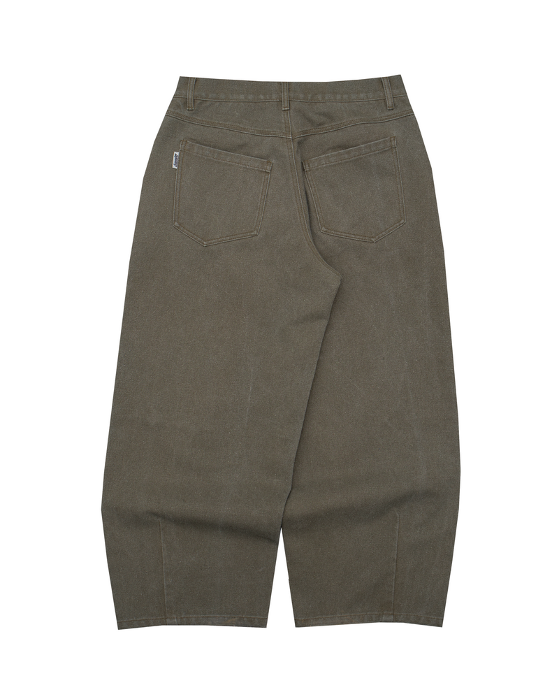 CANVAS PANT FOREST GREEN