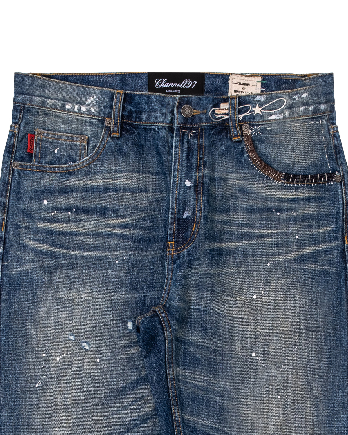 ROUGH RIDERS (SELVEDGE) LIGHT WASH