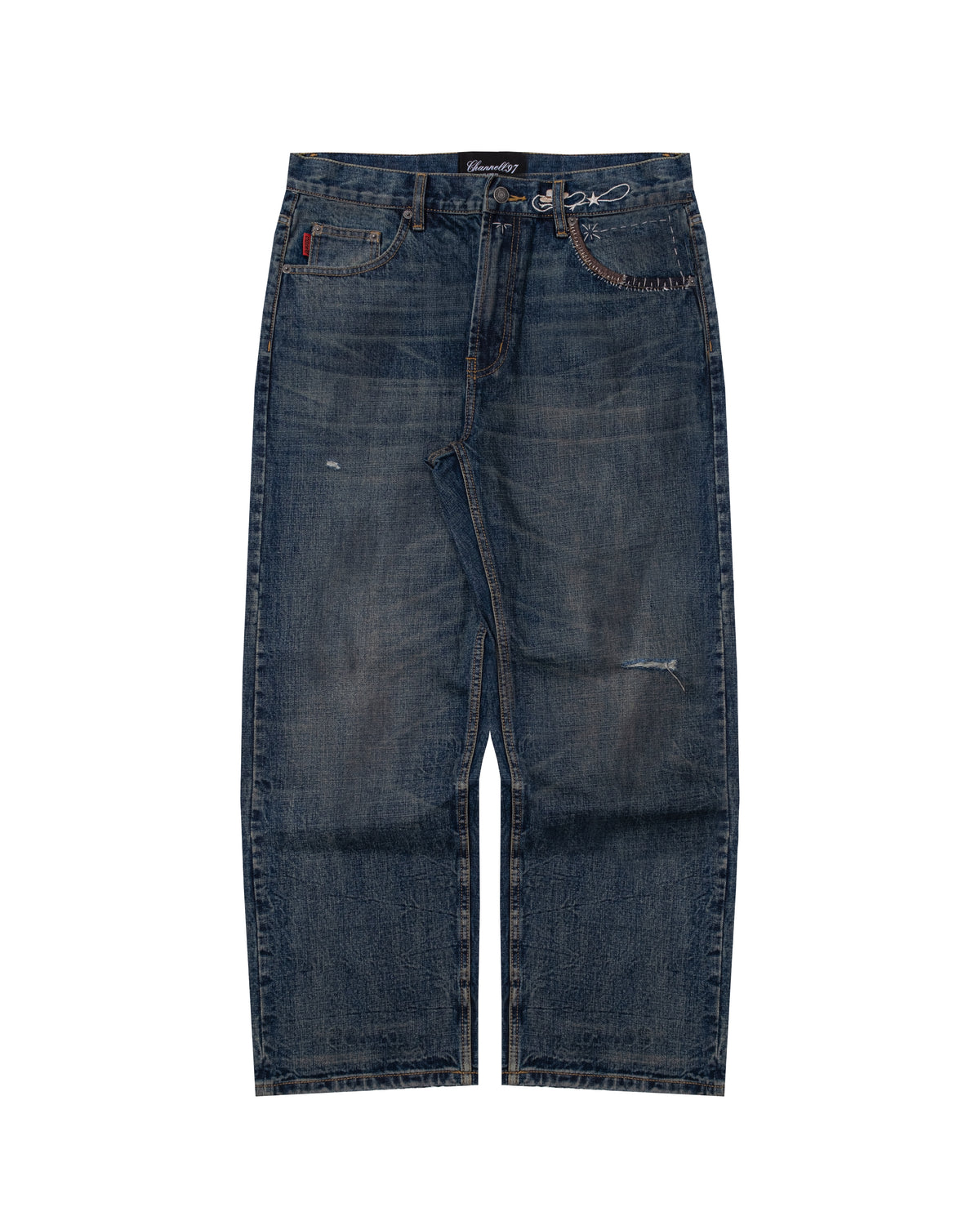 ROUGH RIDERS (SELVEDGE) DARK WASH