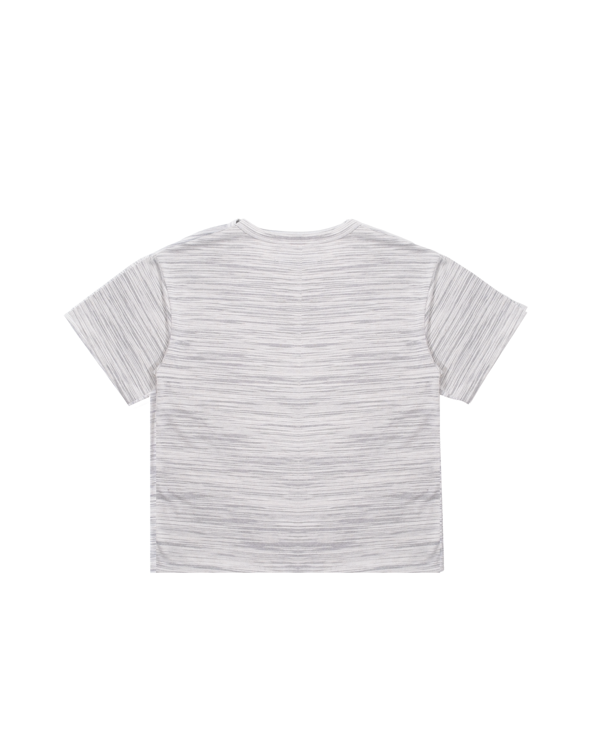 STRIPED SLUB TEE WHITE