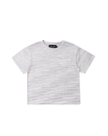 STRIPED SLUB TEE WHITE