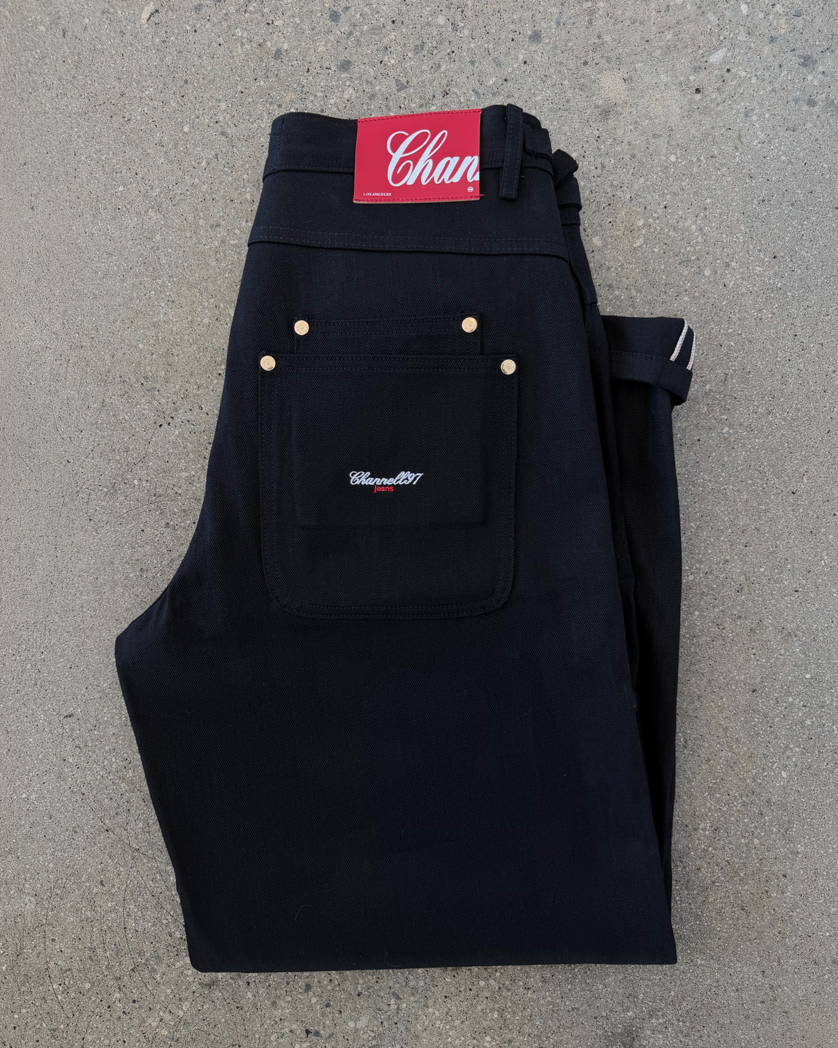 TWISTED DENIM (JET BLACK)