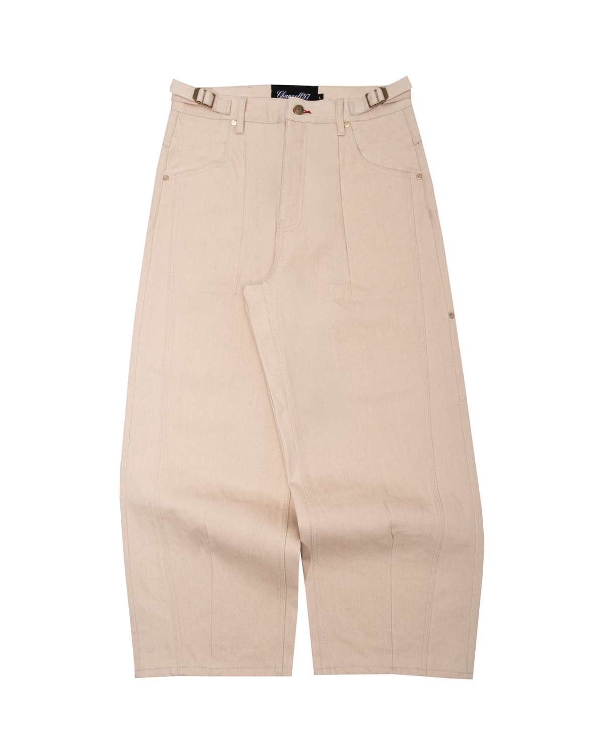 TWISTED DENIM (CREME)