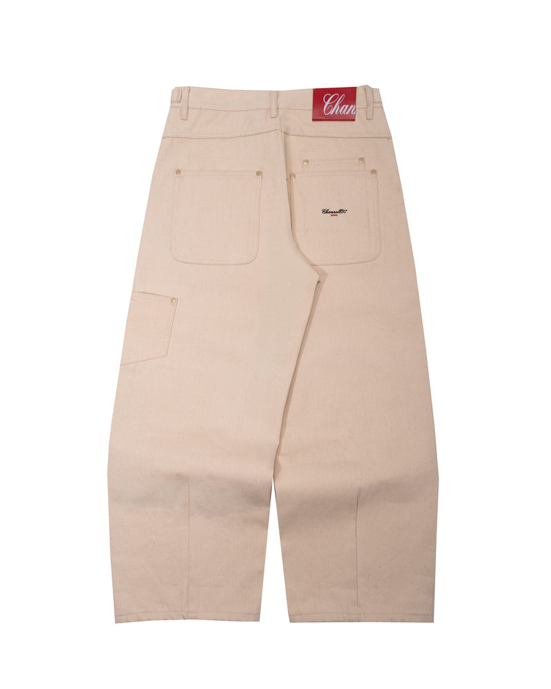 TWISTED DENIM (CREME)