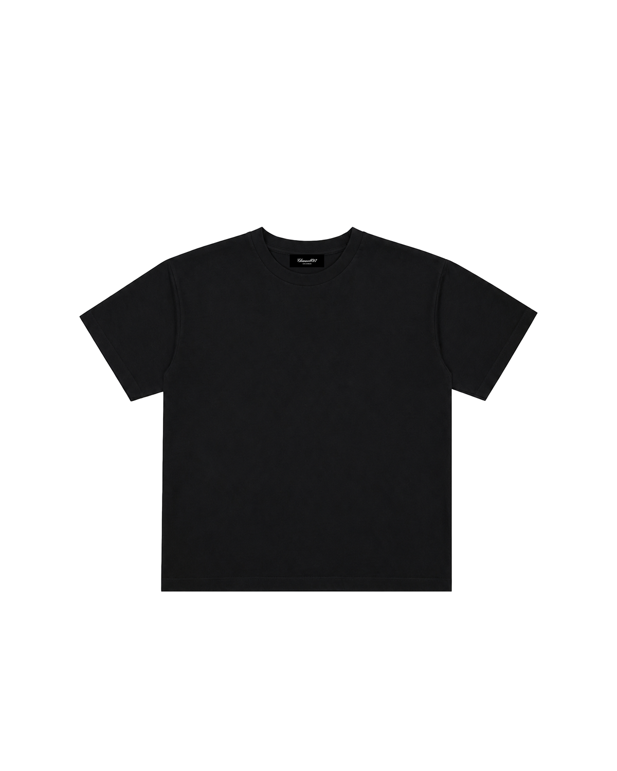 BLANK TEE BLACK