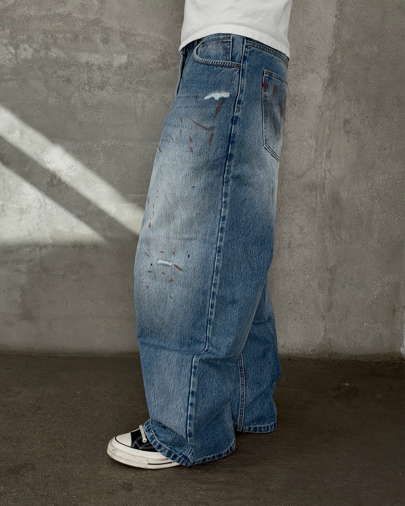 CEMENT DENIM & TOP STITCH DENIM BUNDLE