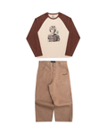 SELVEDGE CHINO + SCHOOL SUCKS RAGLAN (BUNDLE)