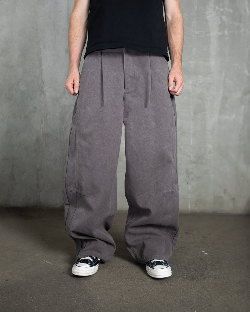 CANVAS PANT GUNMETAL LIGHT