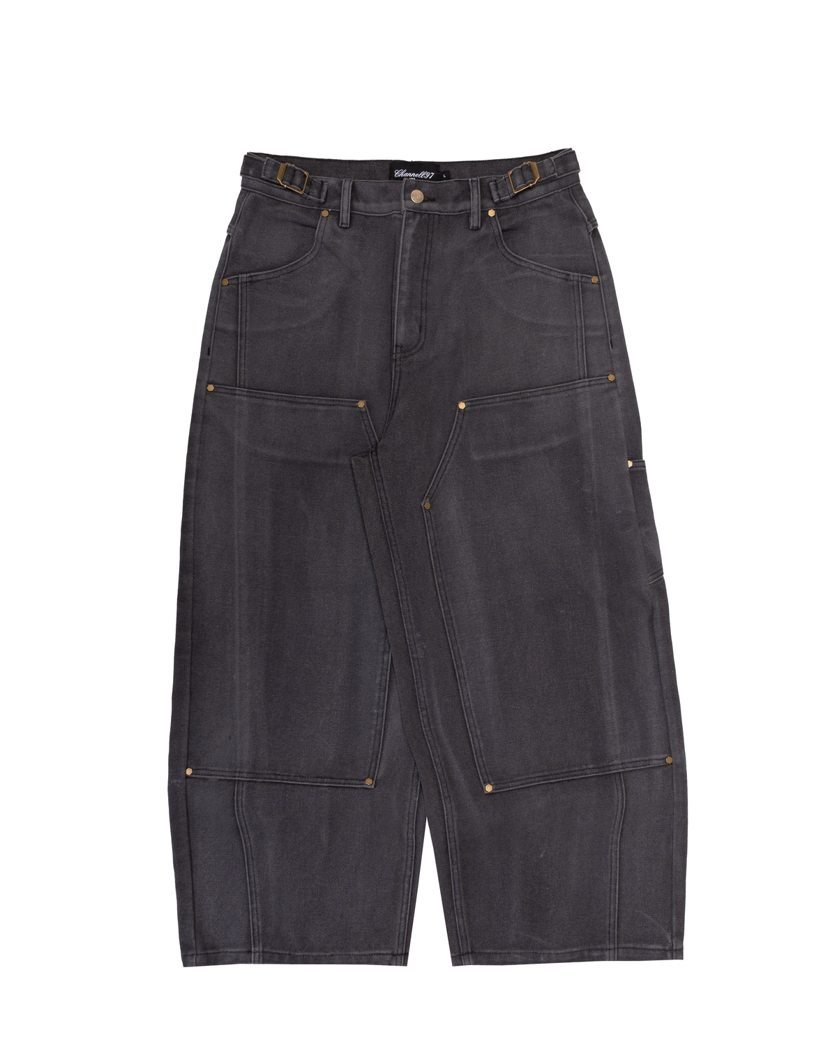 CANVAS DOUBLE KNEE ASH