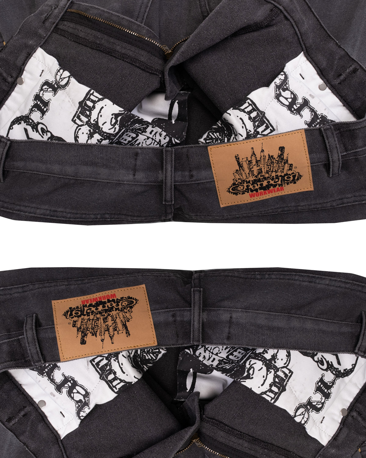 CANVAS DOUBLE KNEE ASH