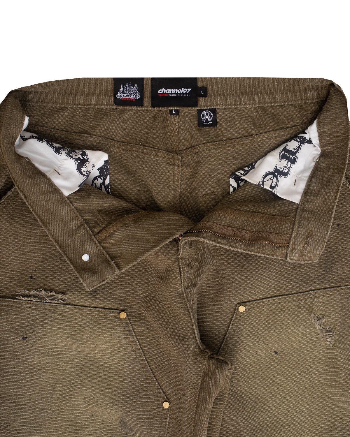 CANVAS DOUBLE KNEE (PAINTER'S PANT)