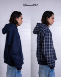 REVERSIBLE HOODIE (FLANNEL)