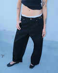 TWISTED DENIM (JET BLACK)