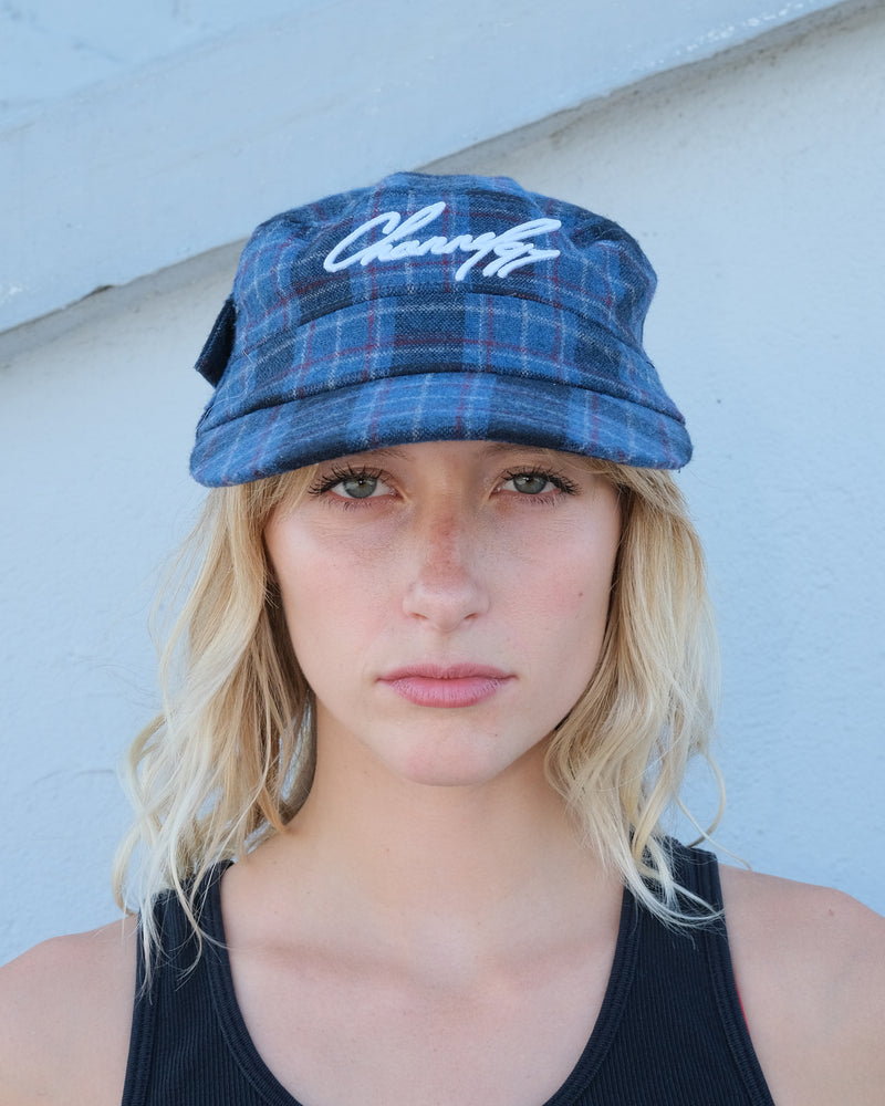 FLANNEL CADET HAT BLUE