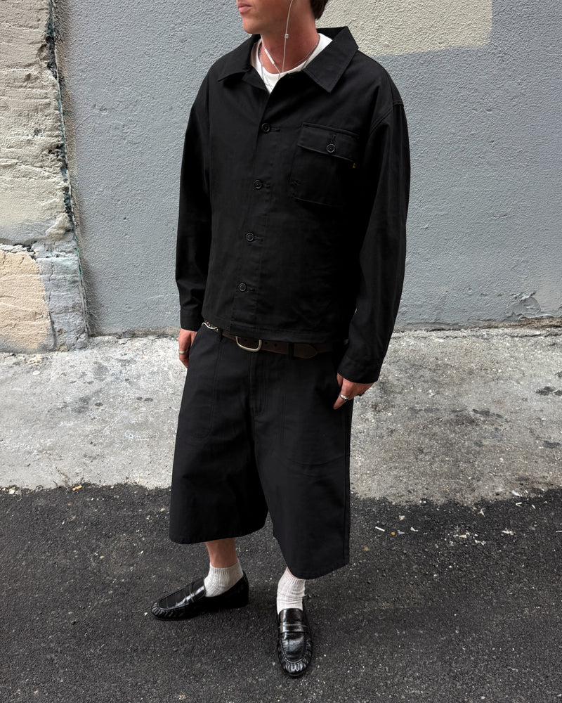 FATIGUE CHORE JACKET BLACK