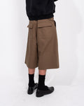 HARRINGBONE SHORTS GREEN