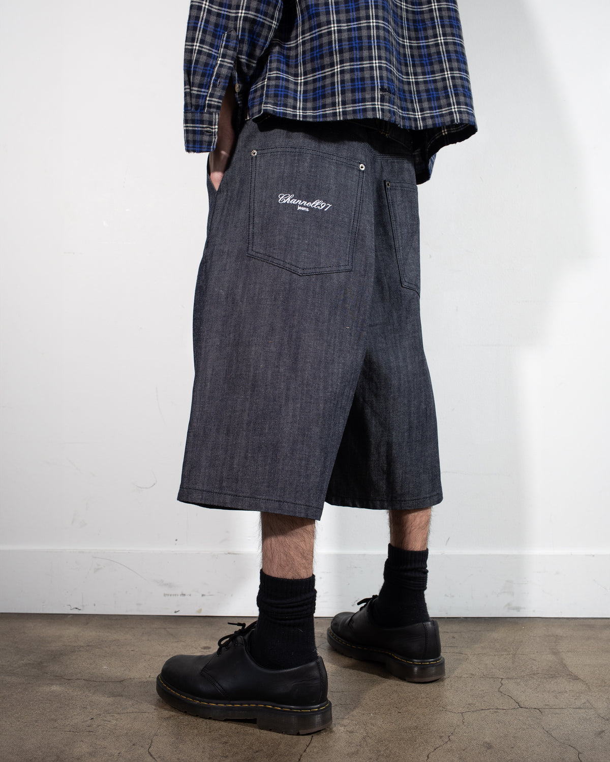 SELVEDGE SHORTS BLUE
