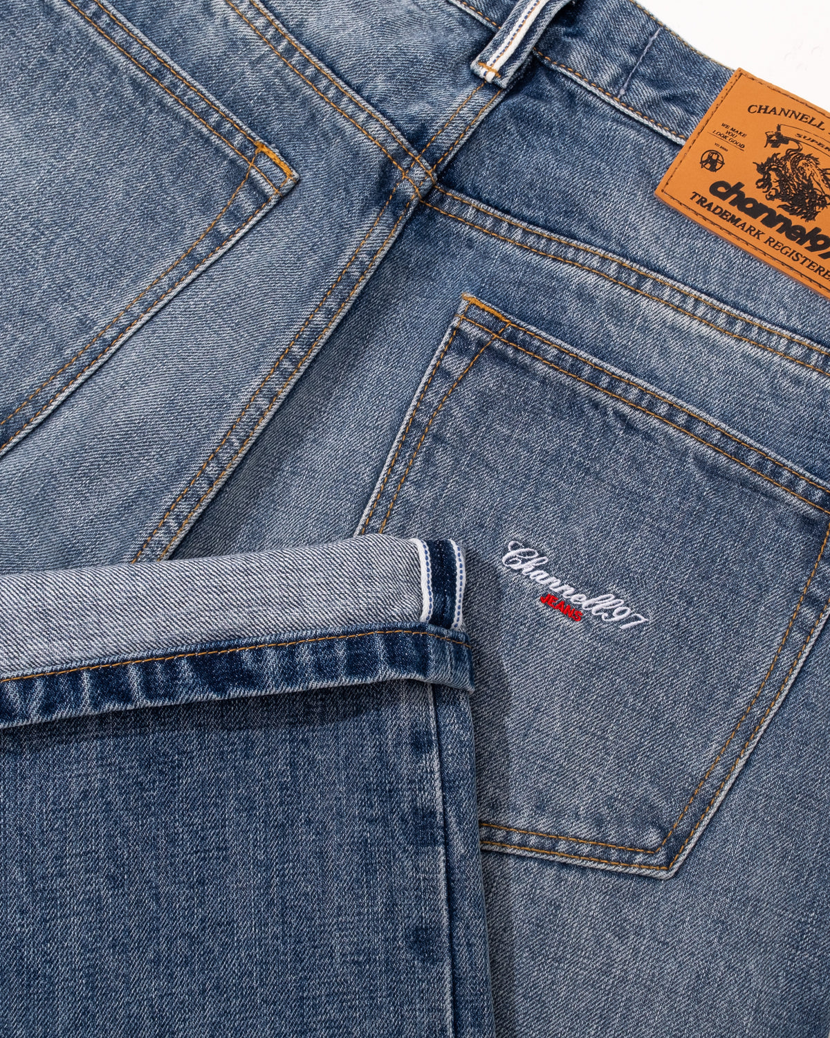 PREMIUM DENIM LIGHT WASH (SELVEDGE)