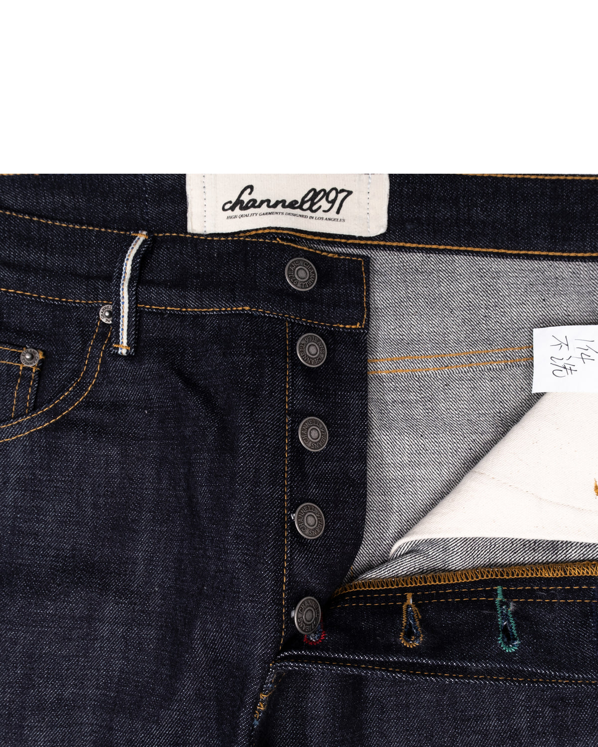 PREMIUM DENIM RAW INDIGO SELVEDGE