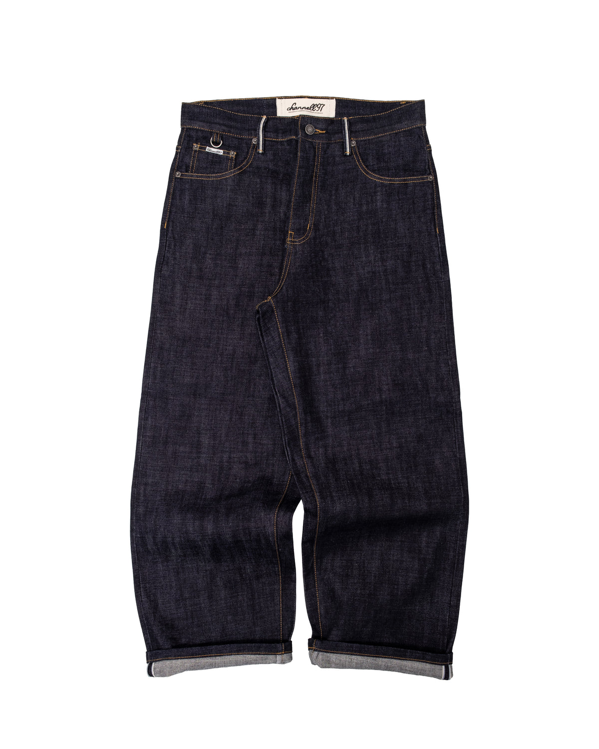 PREMIUM DENIM RAW INDIGO SELVEDGE