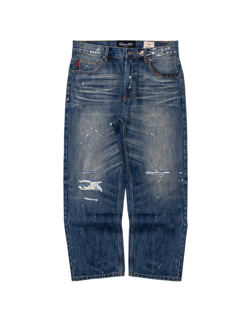 ROUGH RIDERS (SELVEDGE) LIGHT WASH