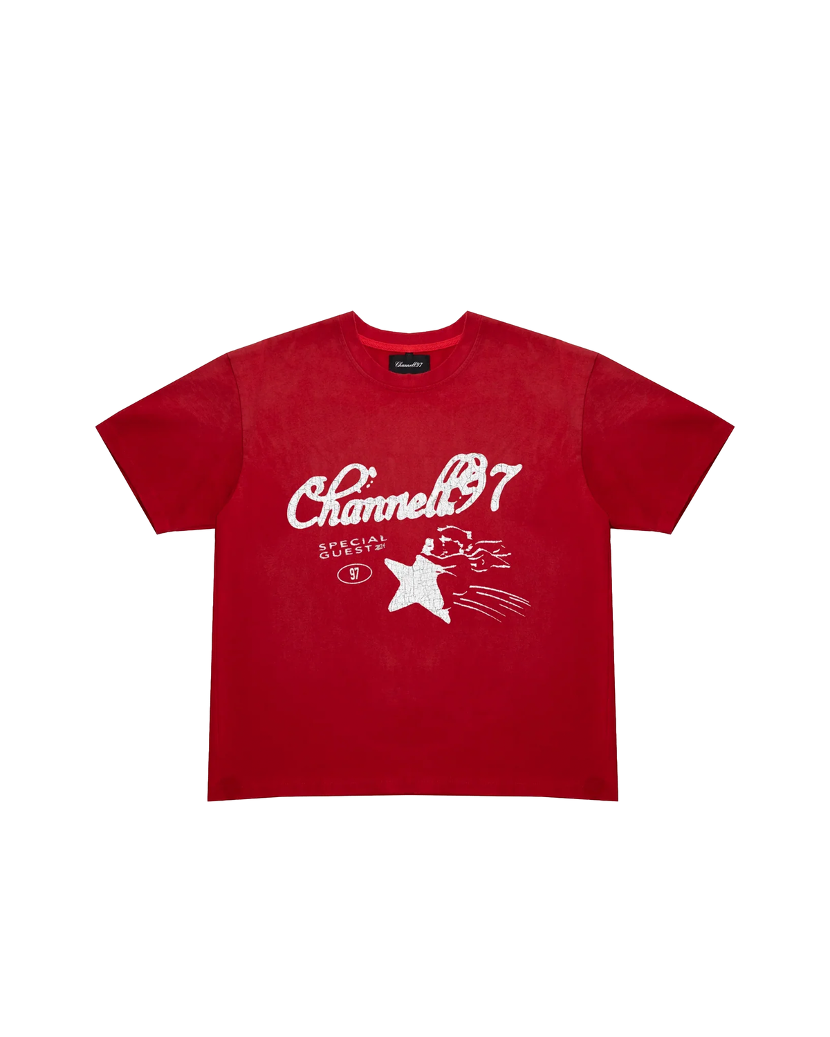 STARS TEE RED