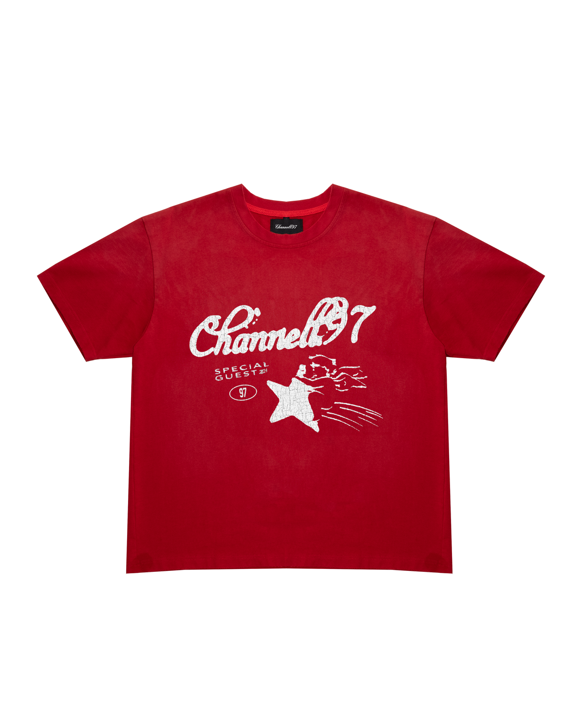 STARS TEE RED