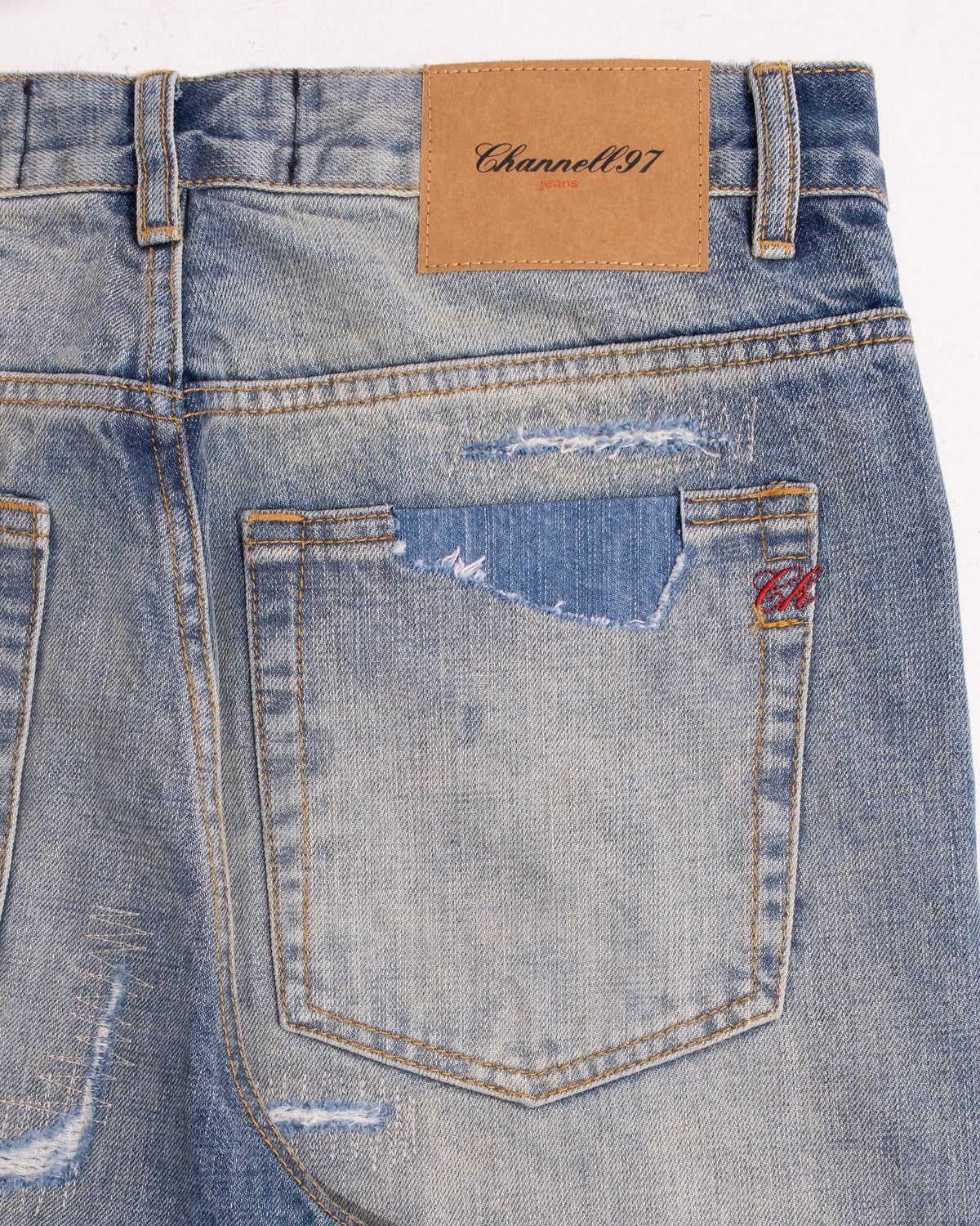 GRAY HOODIE AND BLUE  REPAIRED BUNDLE