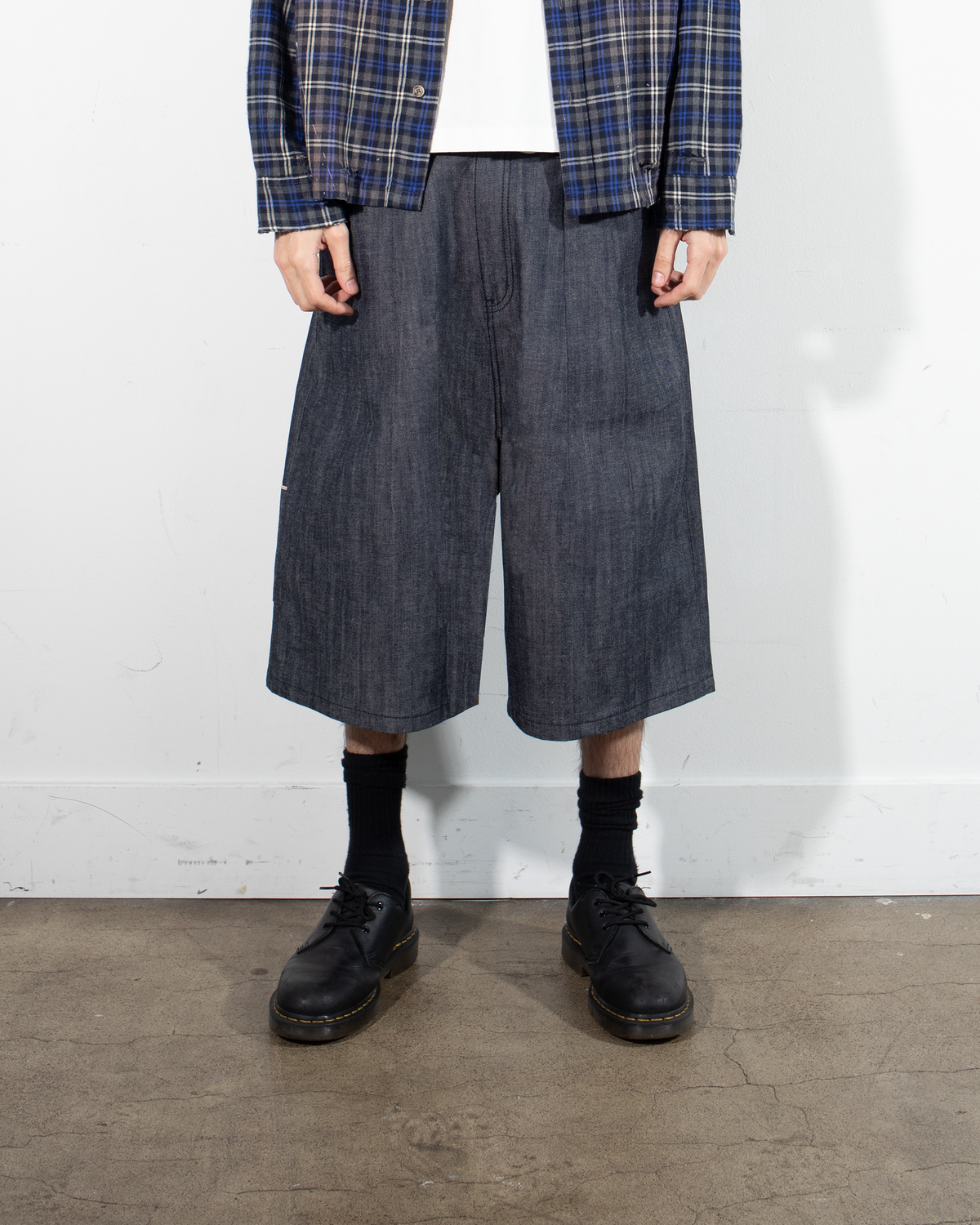 SELVEDGE SHORTS BLUE