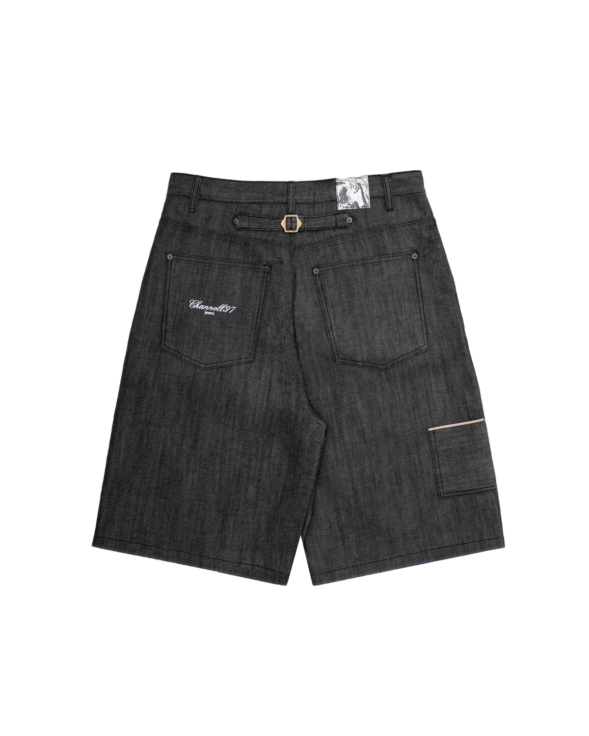 SELVEDGE SHORTS BLACK