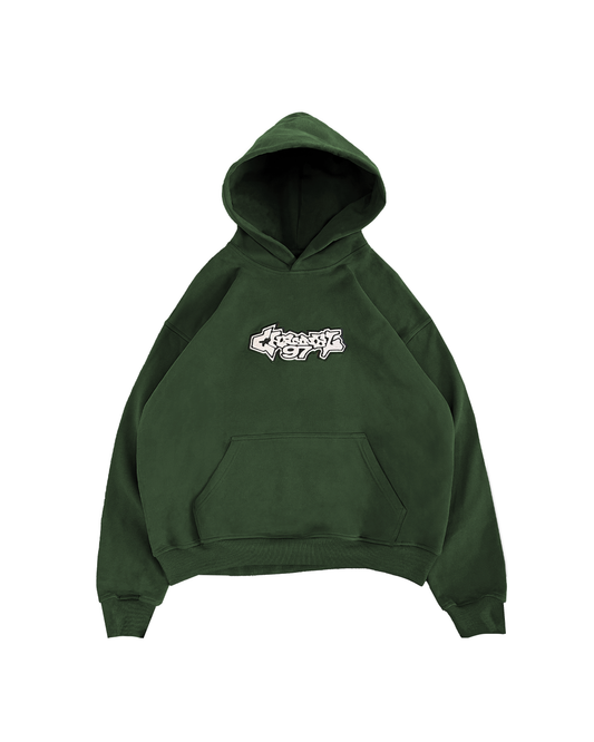 STAPLE HOODIE GREEN premade