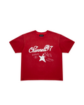 STARS TEE RED