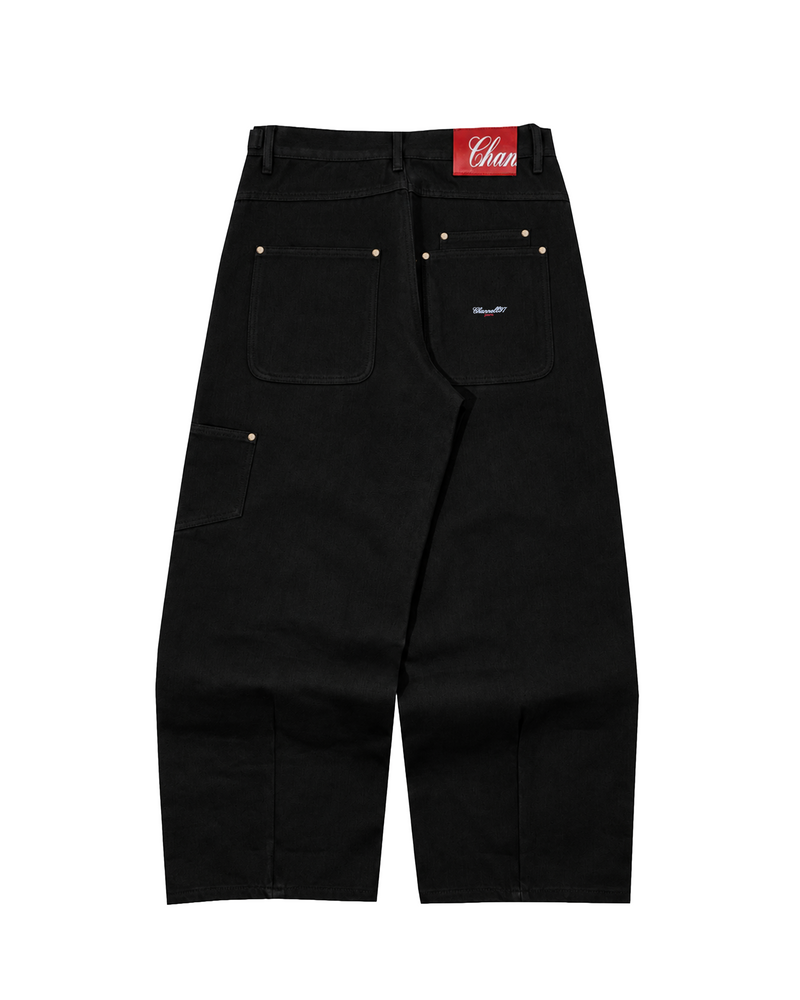 TWISTED DENIM (JET BLACK)