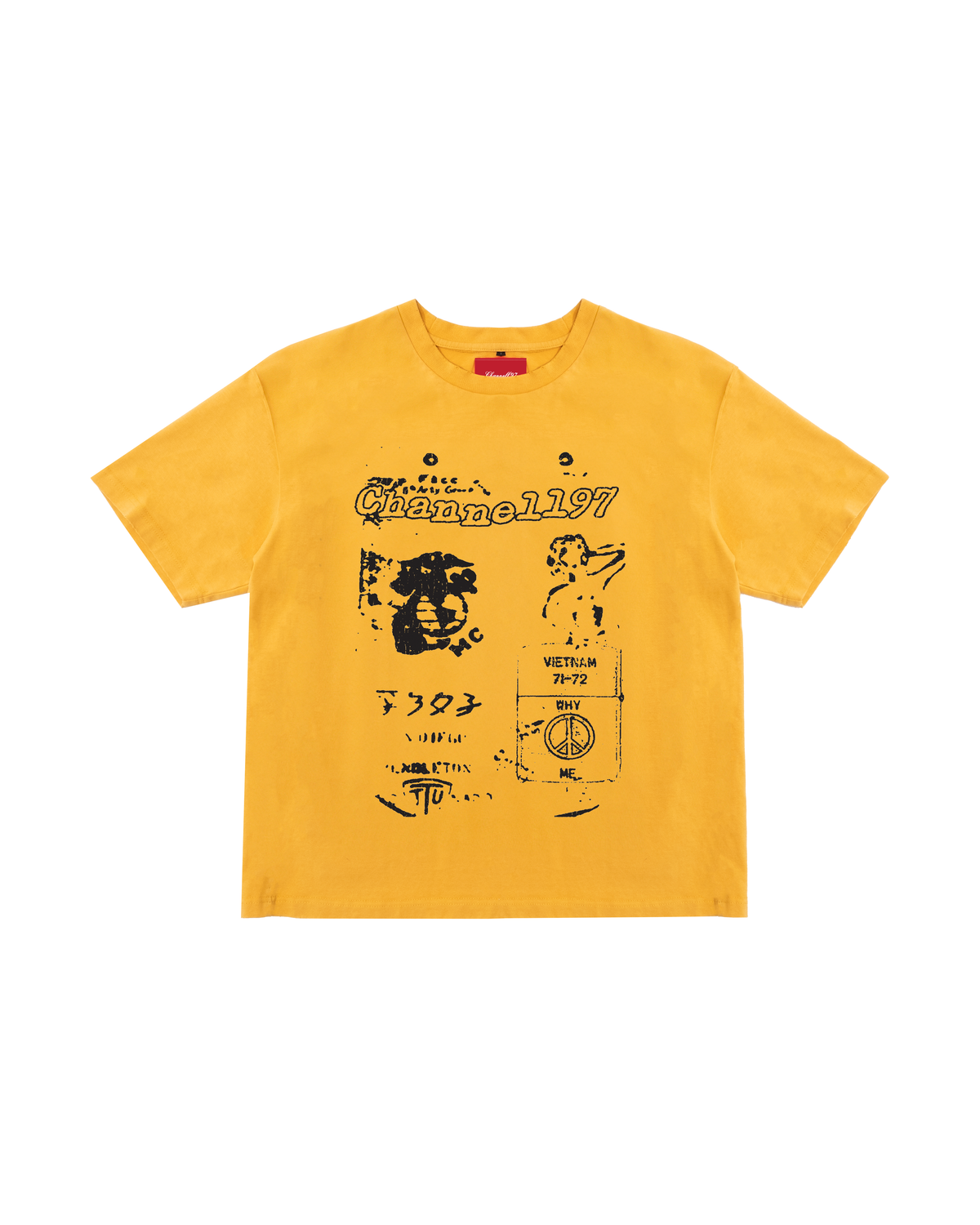 ARMY TEE YELLOW